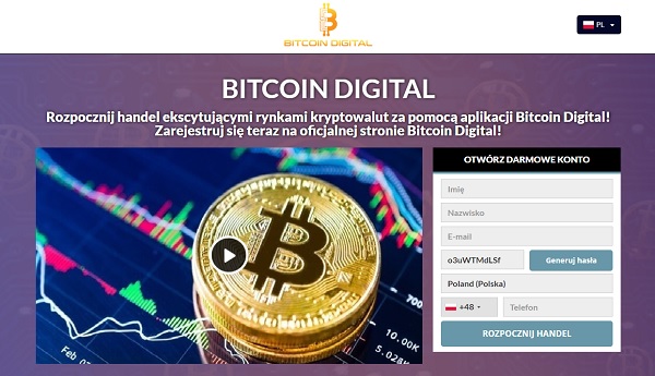 Bitcoin Digital strona główna
